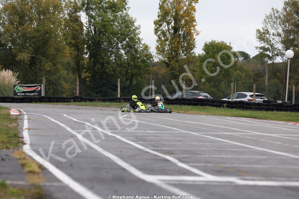 Andy DIAZ, Colyn TETUA — 25/10/2026 : 3ème manche du Challenge Jean-Claude Sanchez à Aigues-Vives 2026 — karting