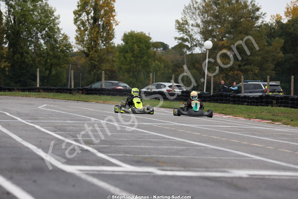 Andy DIAZ, Colyn TETUA — 25/10/2026 : 3ème manche du Challenge Jean-Claude Sanchez à Aigues-Vives 2026 — karting