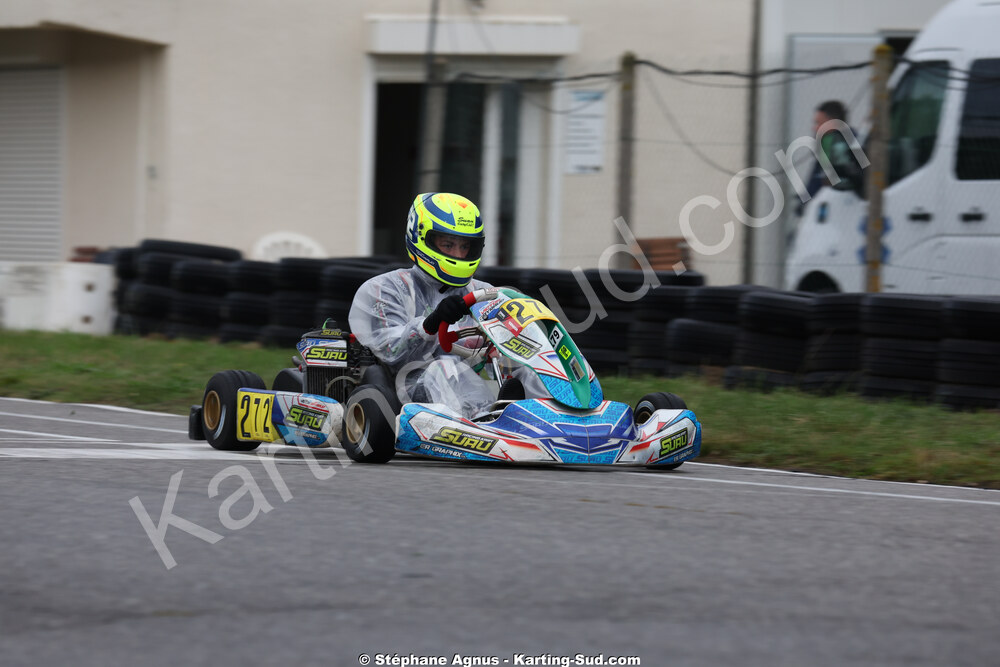 Victor GAYRAUD — 25/10/2026 : 3ème manche du Challenge Jean-Claude Sanchez à Aigues-Vives 2026 — karting