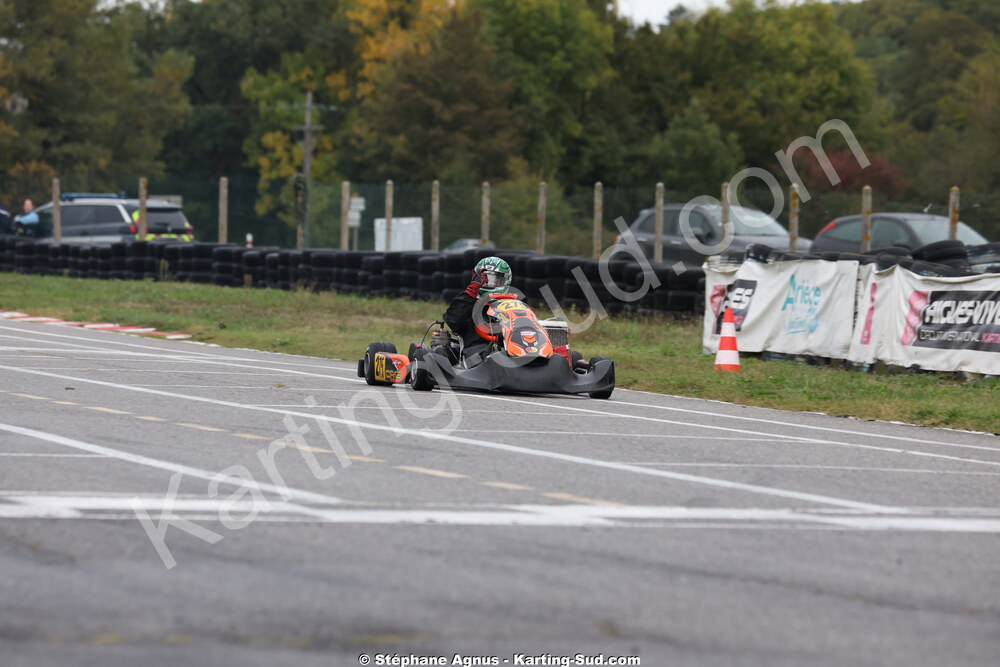 Alyssa DECARIS — 25/10/2026 : 3ème manche du Challenge Jean-Claude Sanchez à Aigues-Vives 2026 — karting