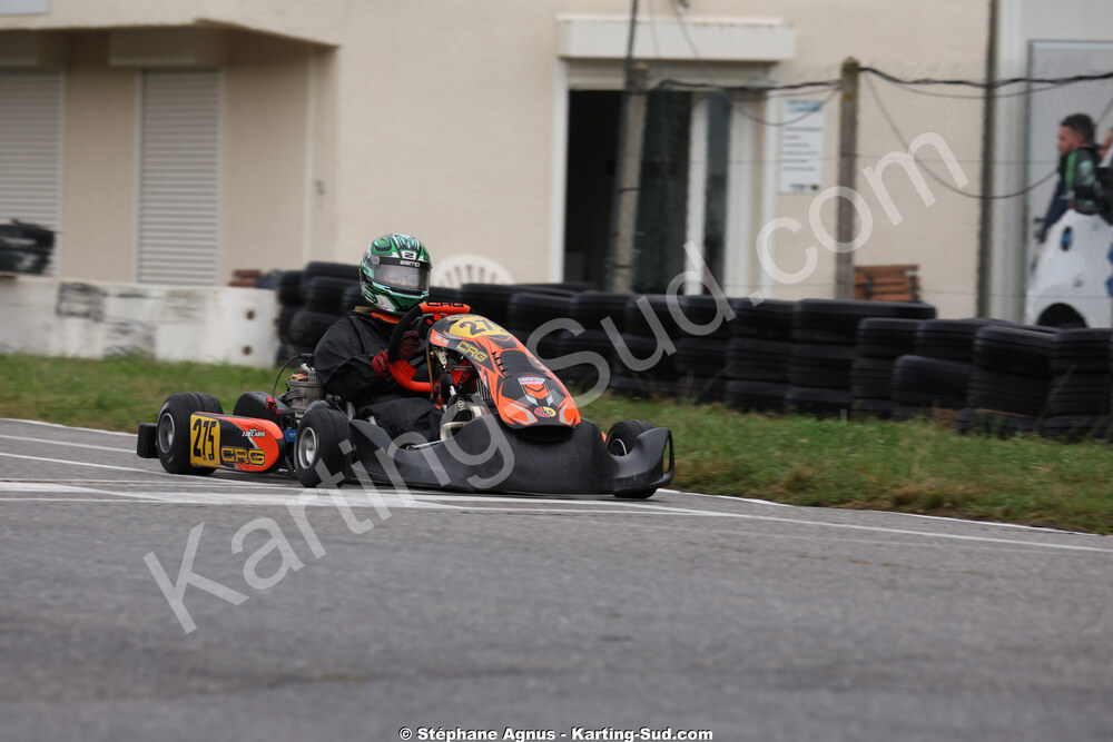 Alyssa DECARIS — 25/10/2026 : 3ème manche du Challenge Jean-Claude Sanchez à Aigues-Vives 2026 — karting