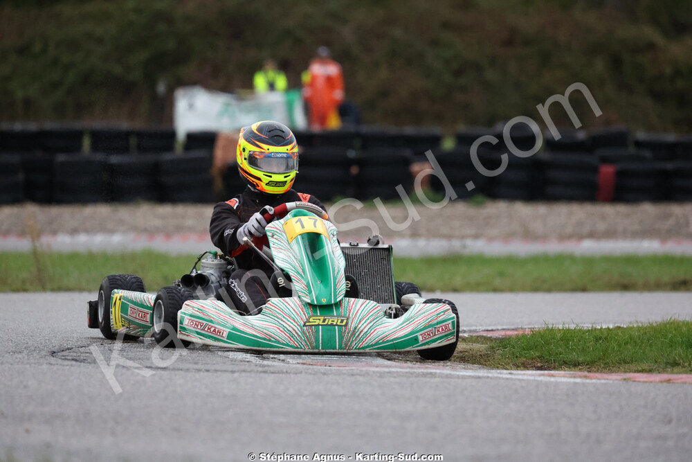 Dorian POLI — 25/10/2026 : 3ème manche du Challenge Jean-Claude Sanchez à Aigues-Vives 2026 — karting