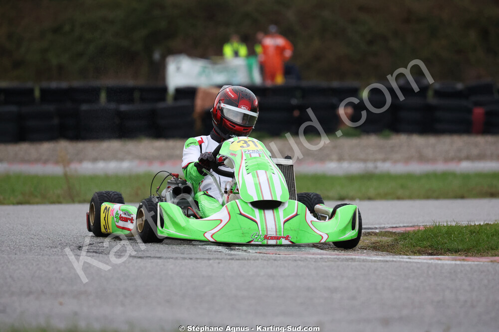 Tanguy MUNOZ — 25/10/2026 : 3ème manche du Challenge Jean-Claude Sanchez à Aigues-Vives 2026 — karting