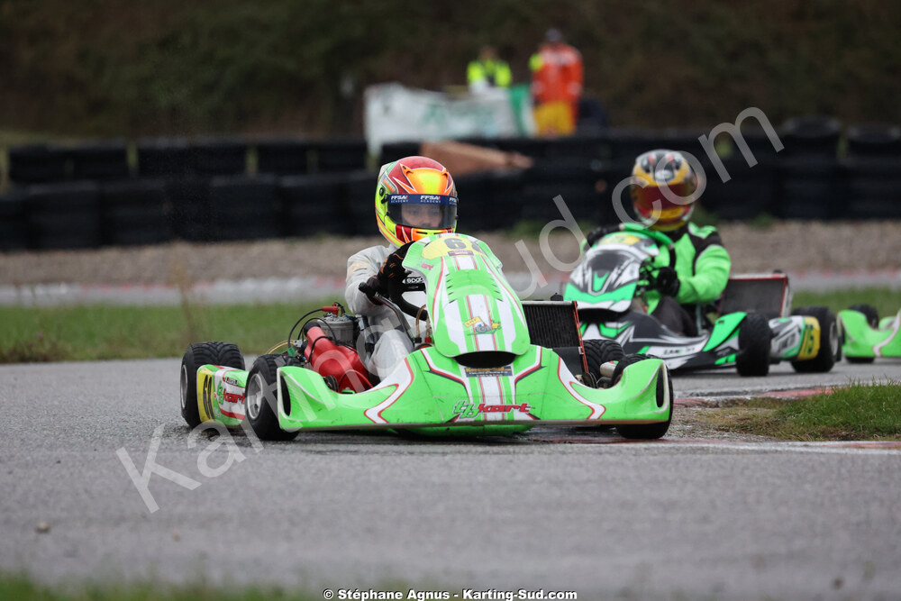 Paul GLEIZE — 25/10/2026 : 3ème manche du Challenge Jean-Claude Sanchez à Aigues-Vives 2026 — karting