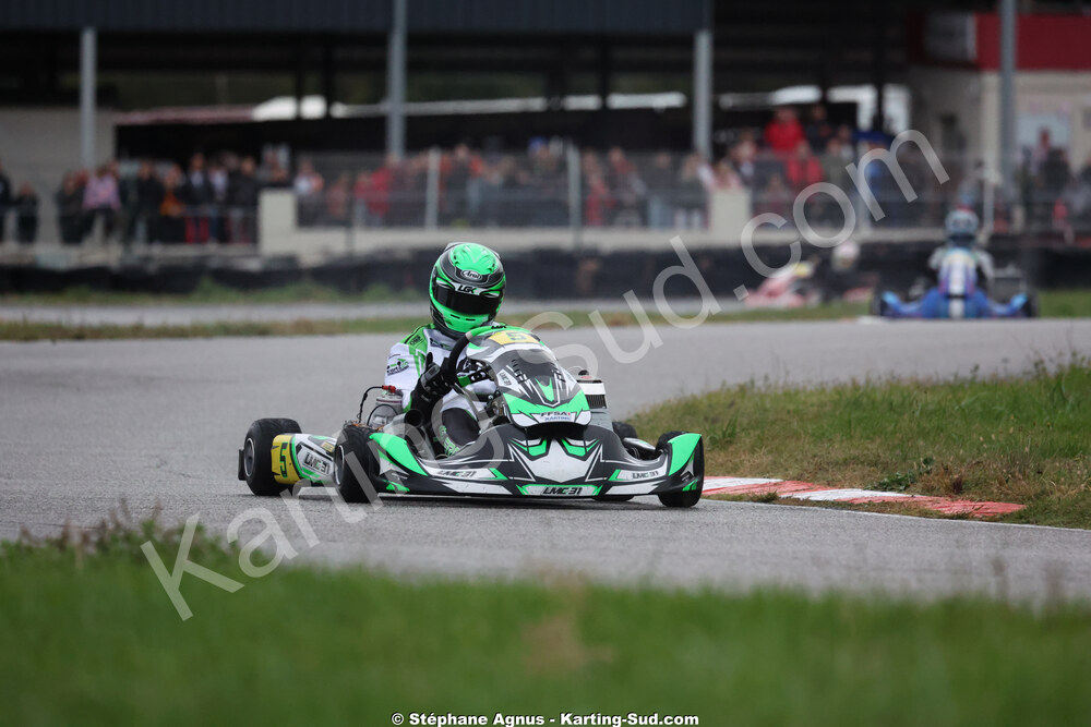 Yannick LECLERC — 25/10/2026 : 3ème manche du Challenge Jean-Claude Sanchez à Aigues-Vives 2026 — karting