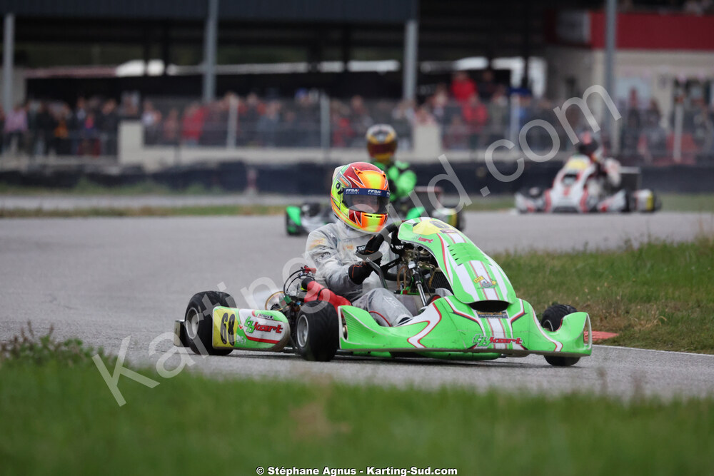 Paul GLEIZE — 25/10/2026 : 3ème manche du Challenge Jean-Claude Sanchez à Aigues-Vives 2026 — karting