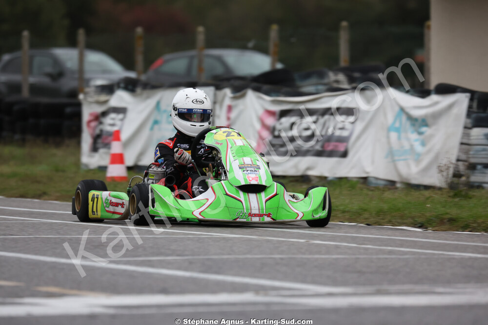 Alexandre MUNOZ — 25/10/2026 : 3ème manche du Challenge Jean-Claude Sanchez à Aigues-Vives 2026 — karting