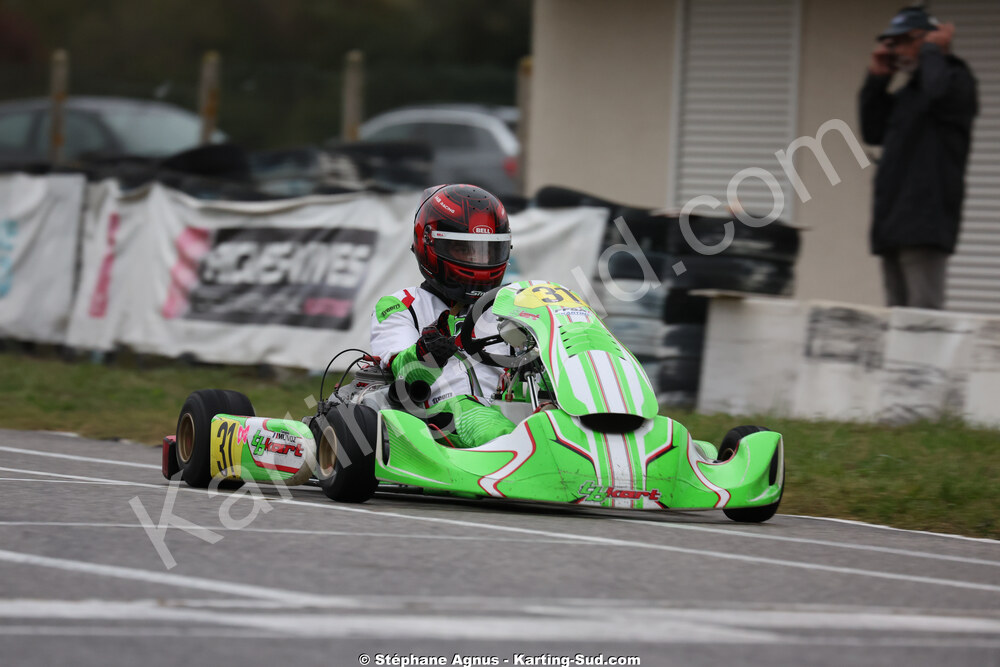 Tanguy MUNOZ — 25/10/2026 : 3ème manche du Challenge Jean-Claude Sanchez à Aigues-Vives 2026 — karting
