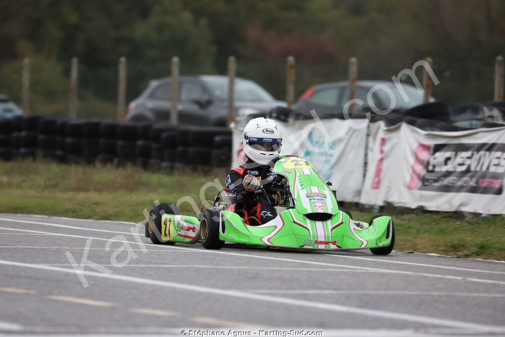 Alexandre MUNOZ — 25/10/2026 : 3ème manche du Challenge Jean-Claude Sanchez à Aigues-Vives 2026 — karting