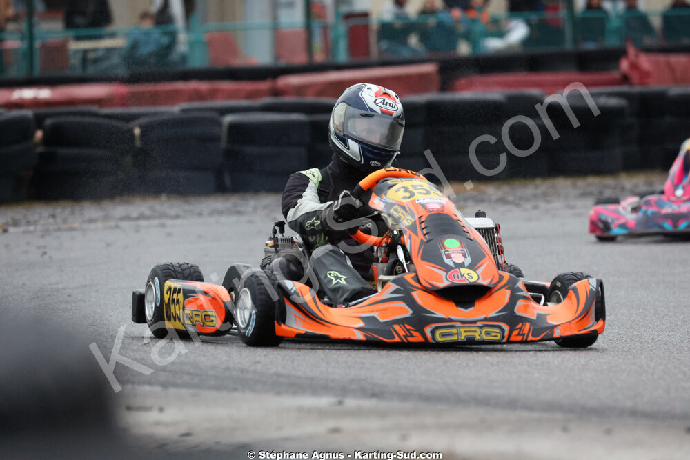 John HUGUET — 25/10/2026 : 3ème manche du Challenge Jean-Claude Sanchez à Aigues-Vives 2026 — karting