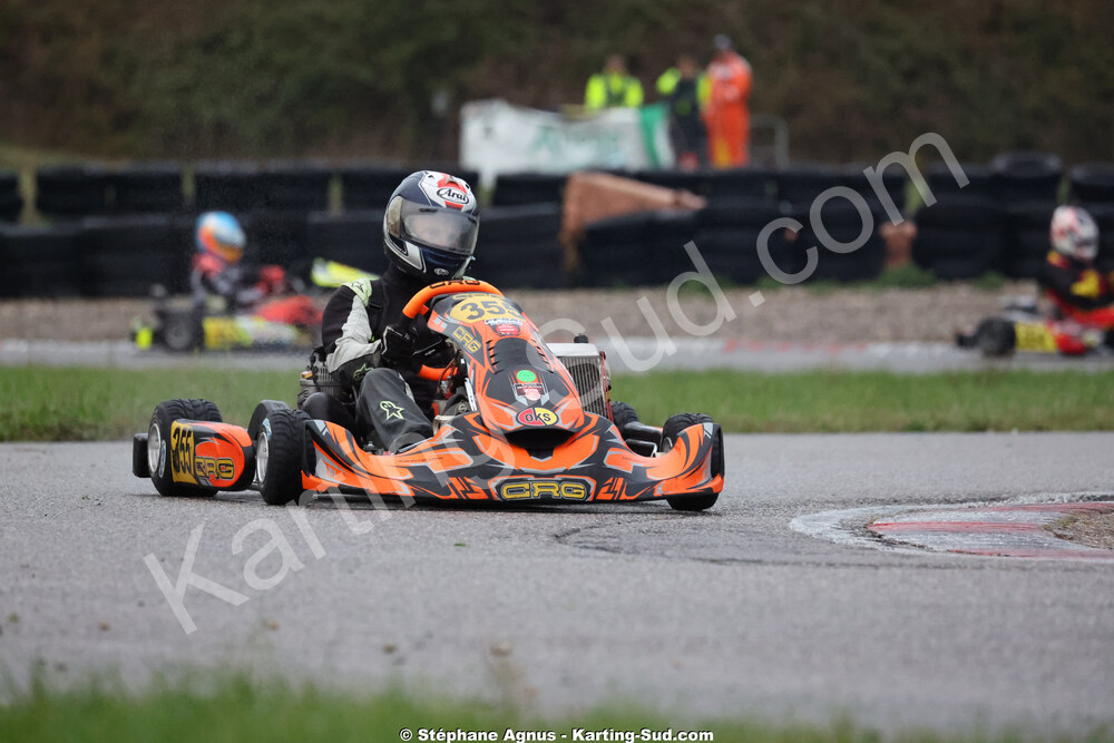 John HUGUET — 25/10/2026 : 3ème manche du Challenge Jean-Claude Sanchez à Aigues-Vives 2026 — karting