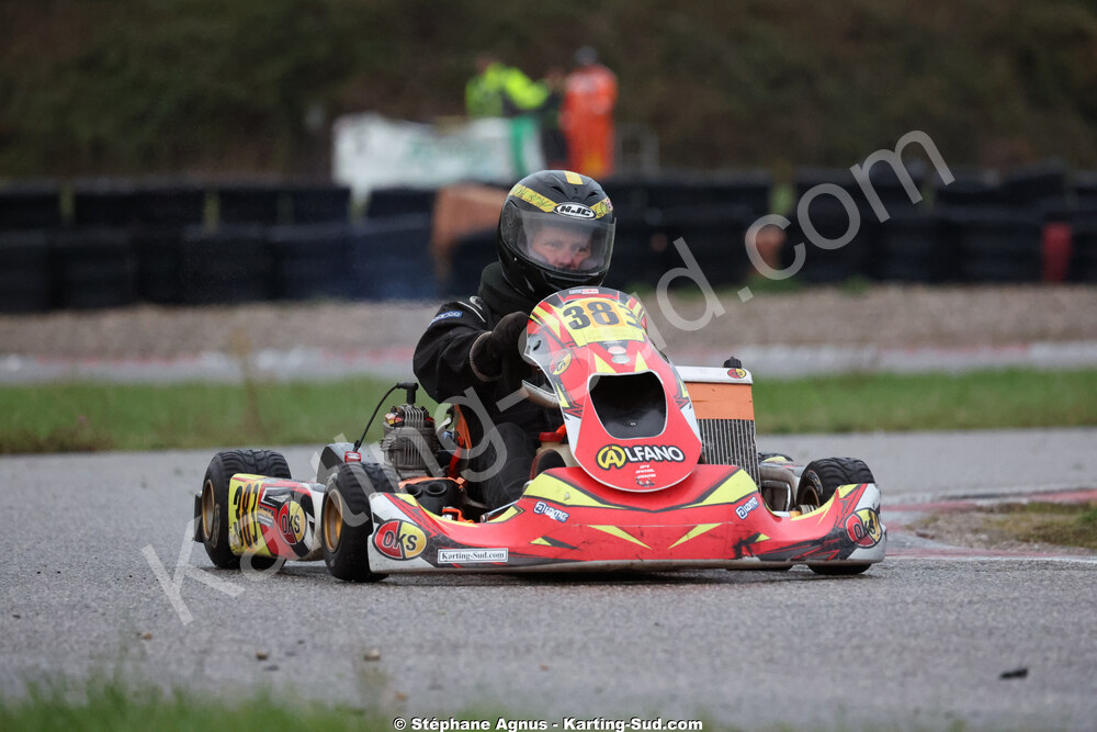 Bernard BAA PUYOULET — 25/10/2026 : 3ème manche du Challenge Jean-Claude Sanchez à Aigues-Vives 2026 — karting