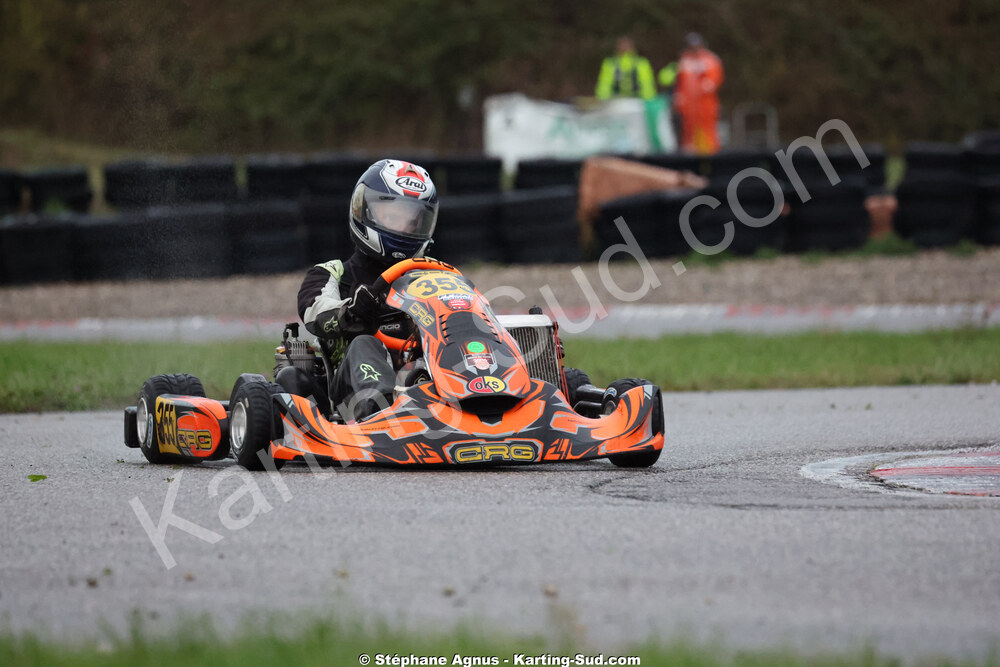 John HUGUET — 25/10/2026 : 3ème manche du Challenge Jean-Claude Sanchez à Aigues-Vives 2026 — karting