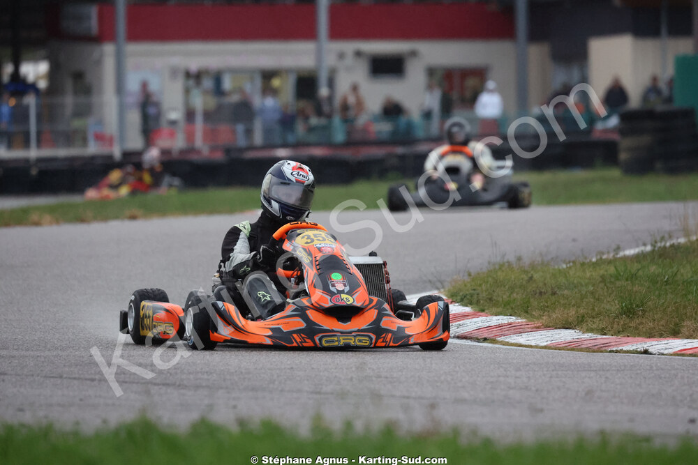 John HUGUET — 25/10/2026 : 3ème manche du Challenge Jean-Claude Sanchez à Aigues-Vives 2026 — karting