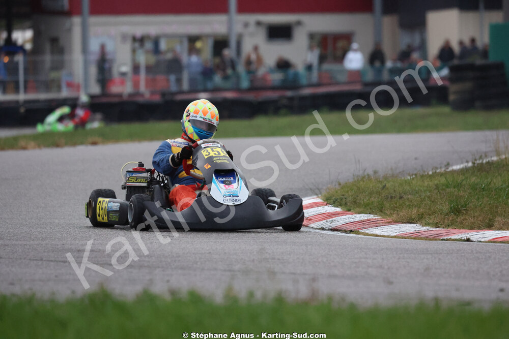Benjamin DIAZ — 25/10/2026 : 3ème manche du Challenge Jean-Claude Sanchez à Aigues-Vives 2026 — karting