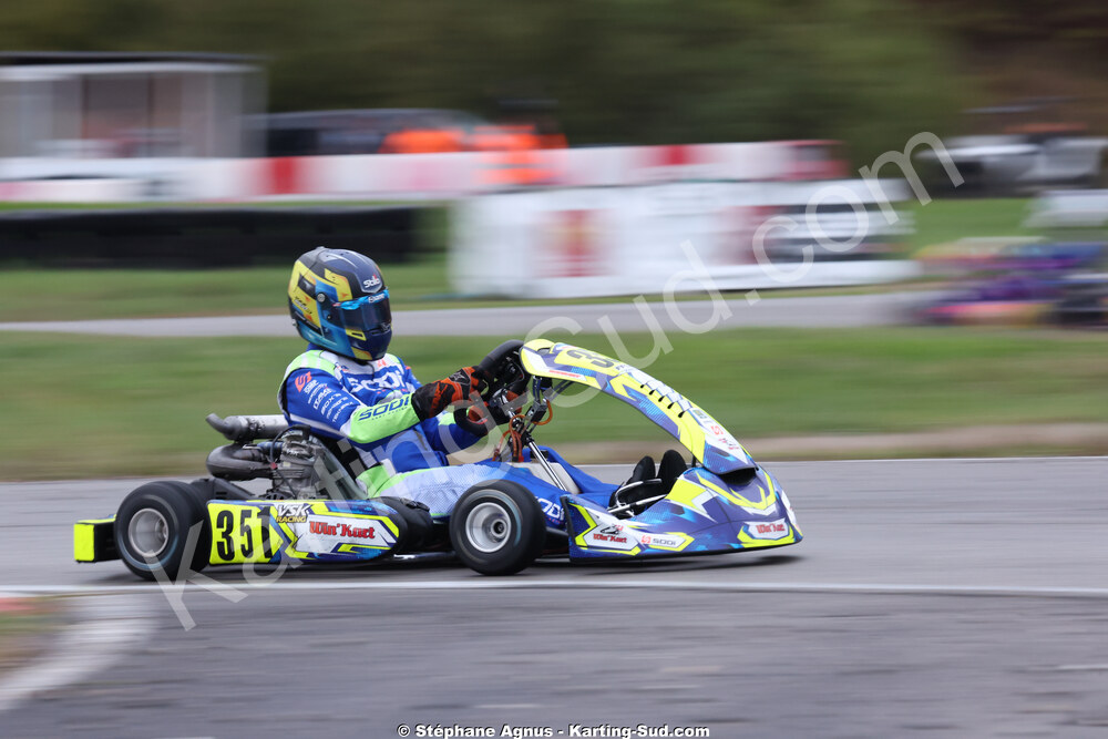 Sébastien ANDRES — 25/10/2026 : 3ème manche du Challenge Jean-Claude Sanchez à Aigues-Vives 2026 — karting