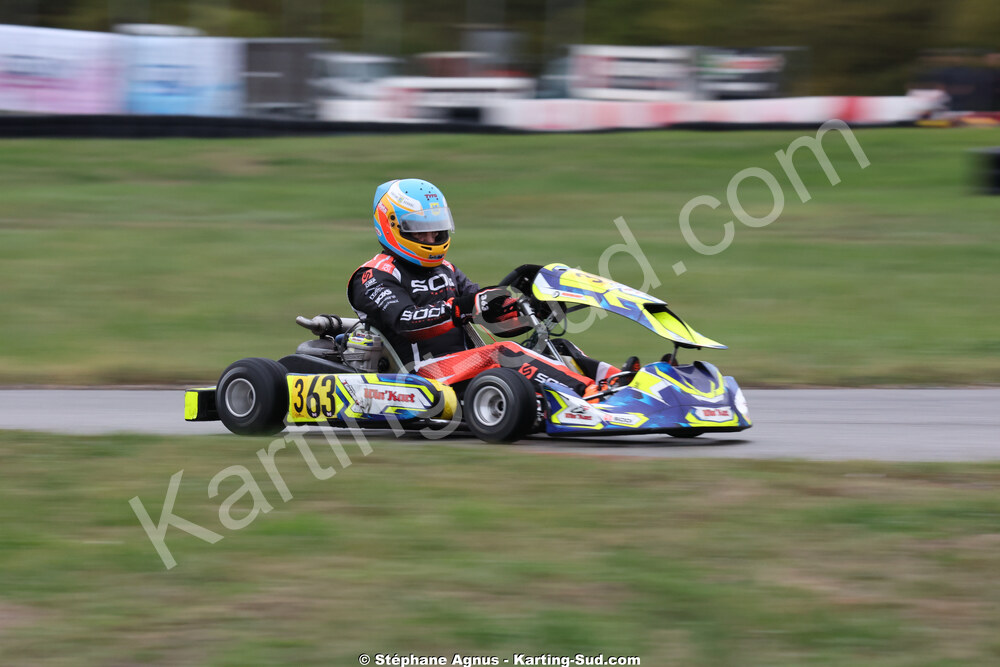 Samy GHARBI — 25/10/2026 : 3ème manche du Challenge Jean-Claude Sanchez à Aigues-Vives 2026 — karting