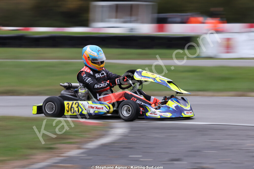 Samy GHARBI — 25/10/2026 : 3ème manche du Challenge Jean-Claude Sanchez à Aigues-Vives 2026 — karting