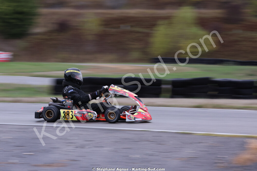 Bernard BAA PUYOULET — 25/10/2026 : 3ème manche du Challenge Jean-Claude Sanchez à Aigues-Vives 2026 — karting