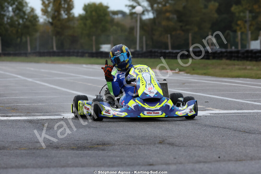 Sébastien ANDRES — 25/10/2026 : 3ème manche du Challenge Jean-Claude Sanchez à Aigues-Vives 2026 — karting
