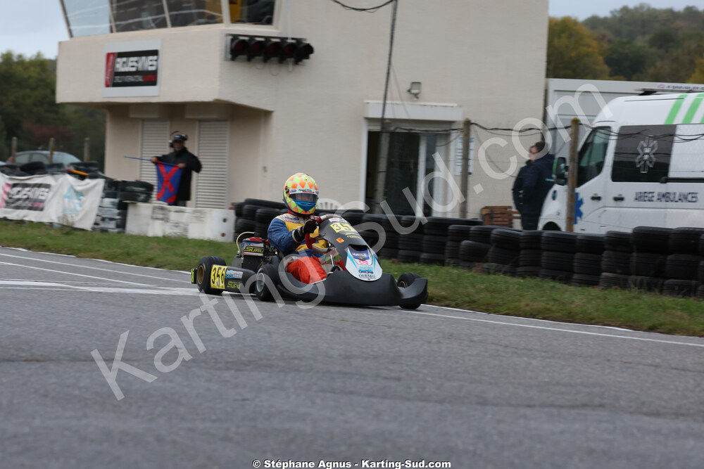 Benjamin DIAZ — 25/10/2026 : 3ème manche du Challenge Jean-Claude Sanchez à Aigues-Vives 2026 — karting