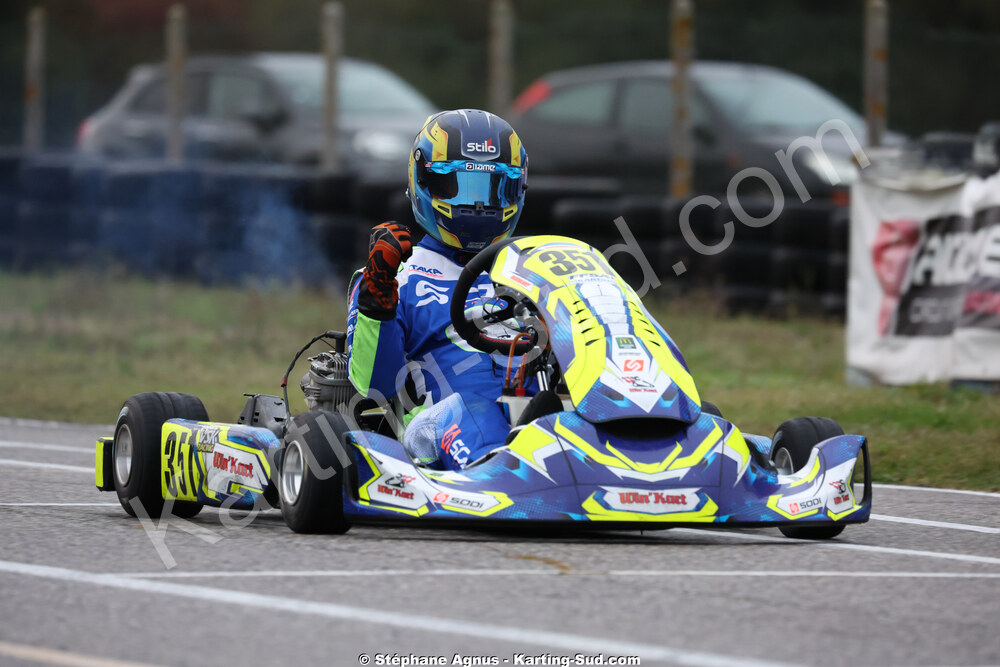 Sébastien ANDRES — 25/10/2026 : 3ème manche du Challenge Jean-Claude Sanchez à Aigues-Vives 2026 — karting