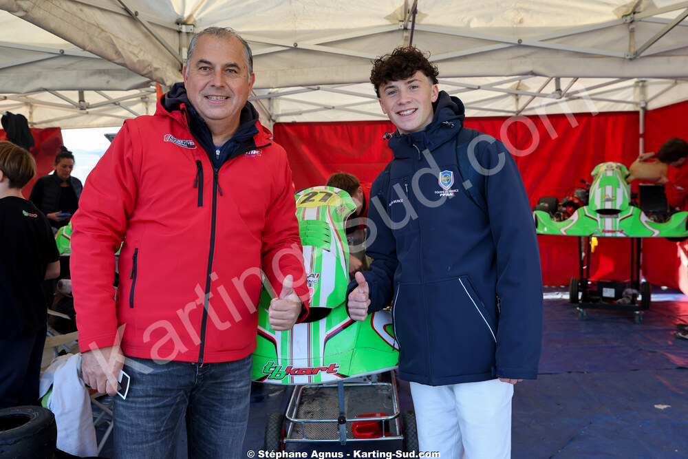 Alexandre MUNOZ, Marc MUNOZ — 25/10/2026 : 3ème manche du Challenge Jean-Claude Sanchez à Aigues-Vives 2026 — karting