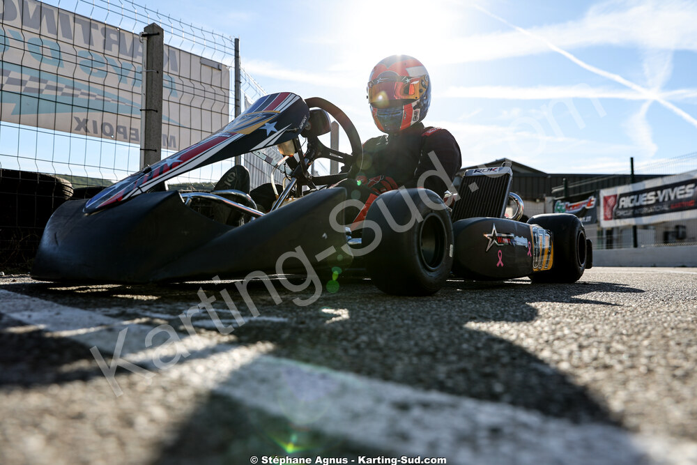 Mathieu FOURNIL — 25/10/2026 : 3ème manche du Challenge Jean-Claude Sanchez à Aigues-Vives 2026 — karting