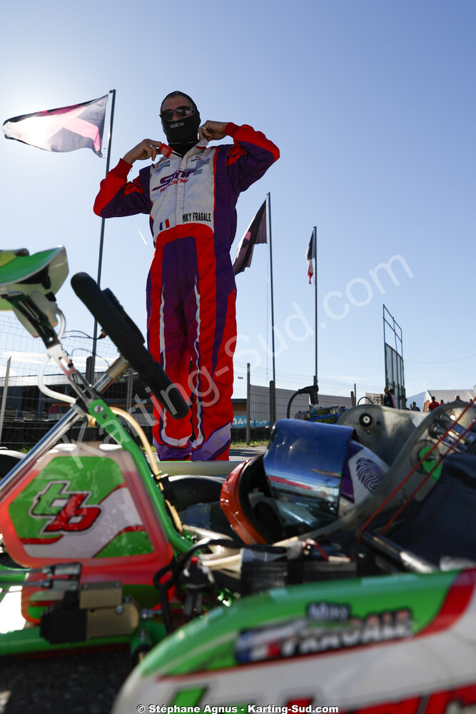 Micky FRAGALE — 25/10/2026 : 3ème manche du Challenge Jean-Claude Sanchez à Aigues-Vives 2026 — karting