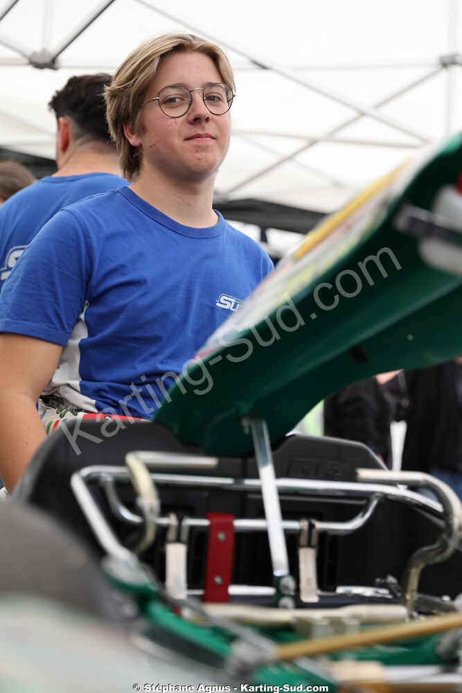 Andy DIAZ — 25/10/2026 : 3ème manche du Challenge Jean-Claude Sanchez à Aigues-Vives 2026 — karting