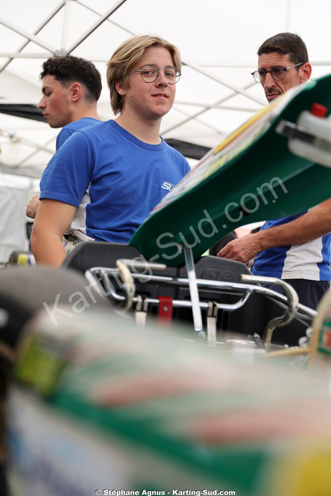 Andy DIAZ — 25/10/2026 : 3ème manche du Challenge Jean-Claude Sanchez à Aigues-Vives 2026 — karting