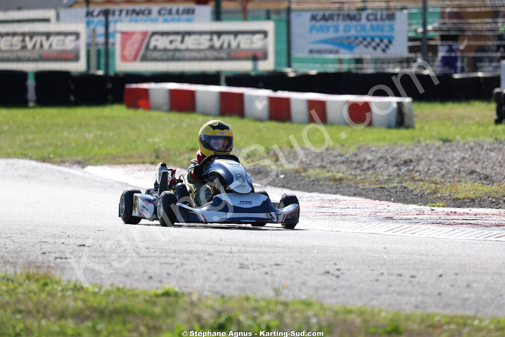 EFK — 25/10/2026 : 3ème manche du Challenge Jean-Claude Sanchez à Aigues-Vives 2026 — karting
