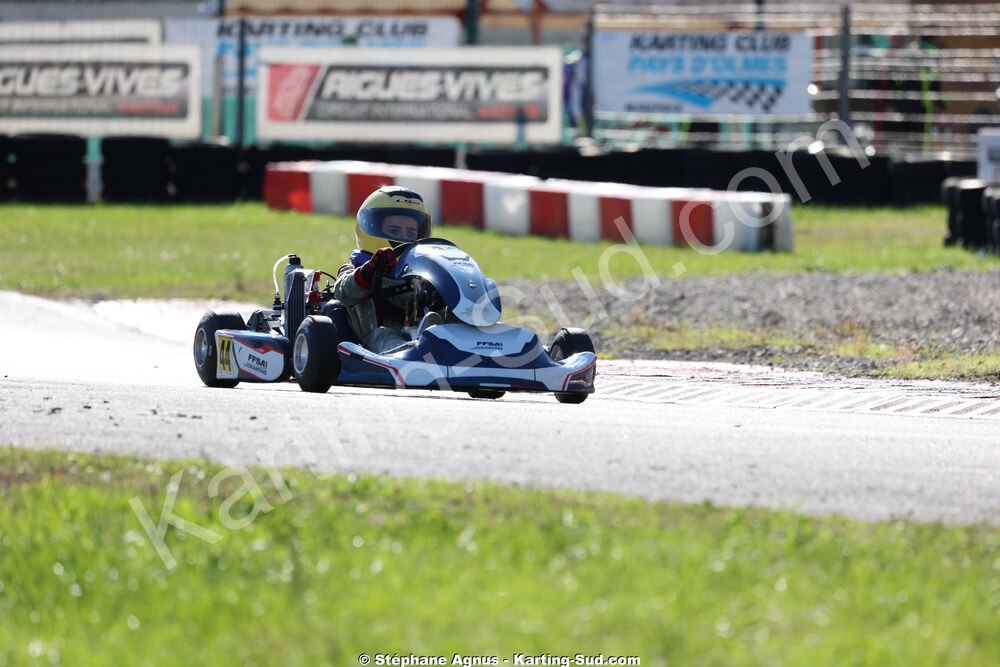 EFK — 25/10/2026 : 3ème manche du Challenge Jean-Claude Sanchez à Aigues-Vives 2026 — karting