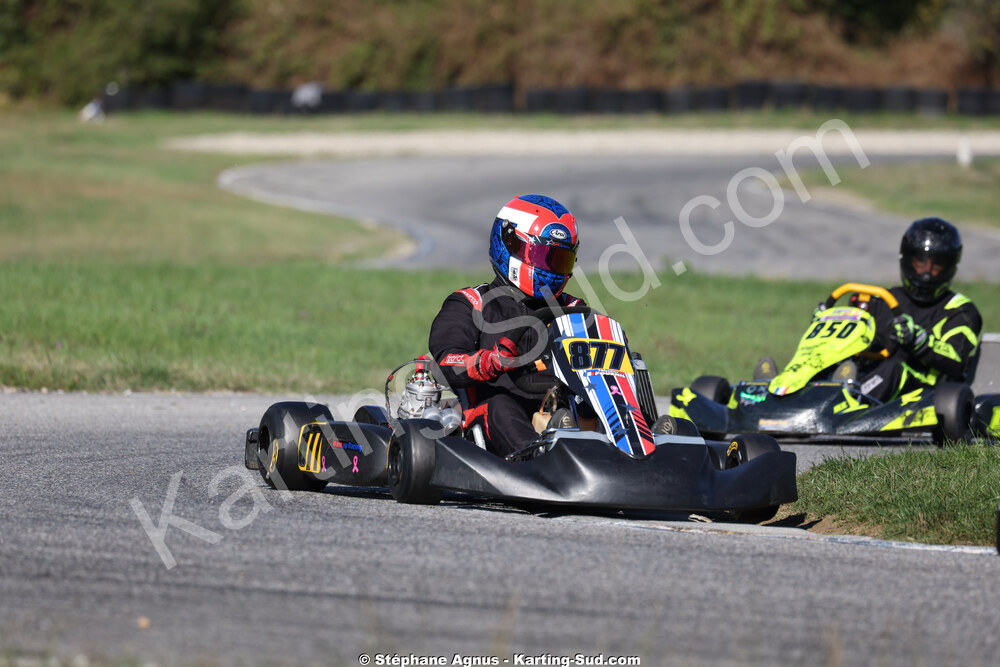 Mathieu FOURNIL — 25/10/2026 : 3ème manche du Challenge Jean-Claude Sanchez à Aigues-Vives 2026 — karting