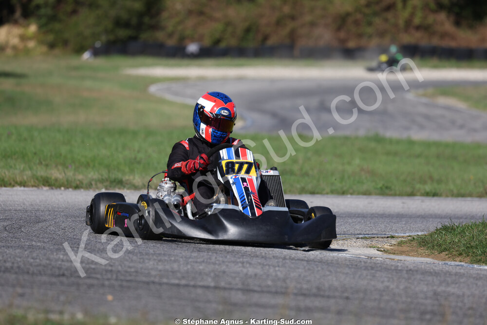 Mathieu FOURNIL — 25/10/2026 : 3ème manche du Challenge Jean-Claude Sanchez à Aigues-Vives 2026 — karting