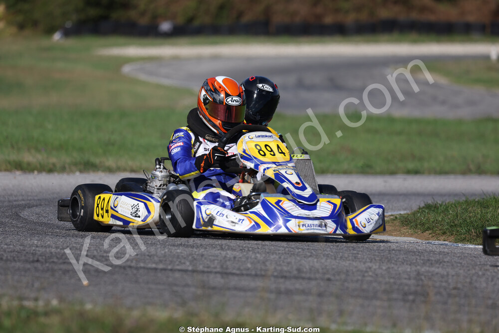 Thomas SUZANNE — 25/10/2026 : 3ème manche du Challenge Jean-Claude Sanchez à Aigues-Vives 2026 — karting