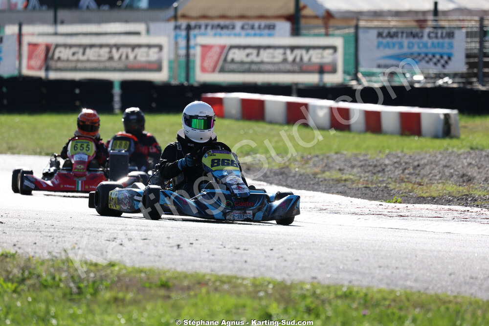 Mathieu FLAUJAC — 25/10/2026 : 3ème manche du Challenge Jean-Claude Sanchez à Aigues-Vives 2026 — karting