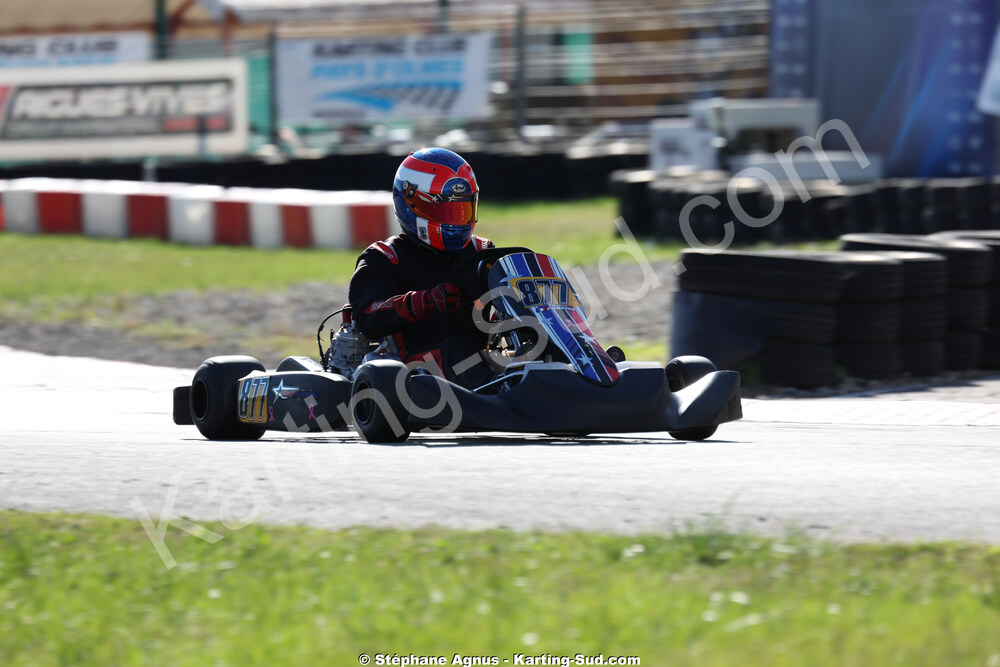 Mathieu FOURNIL — 25/10/2026 : 3ème manche du Challenge Jean-Claude Sanchez à Aigues-Vives 2026 — karting