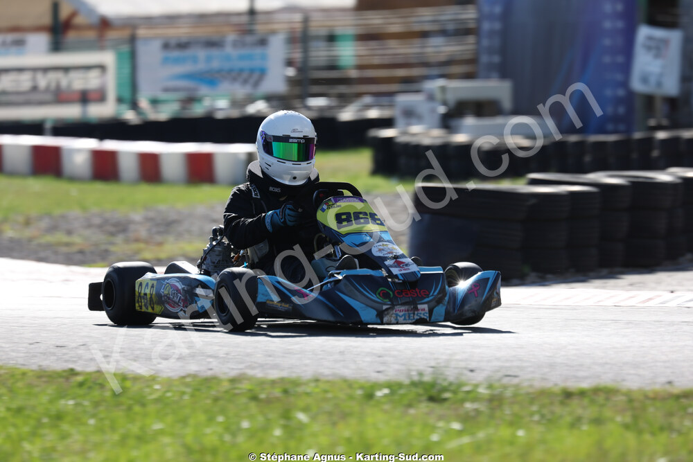 Mathieu FLAUJAC — 25/10/2026 : 3ème manche du Challenge Jean-Claude Sanchez à Aigues-Vives 2026 — karting
