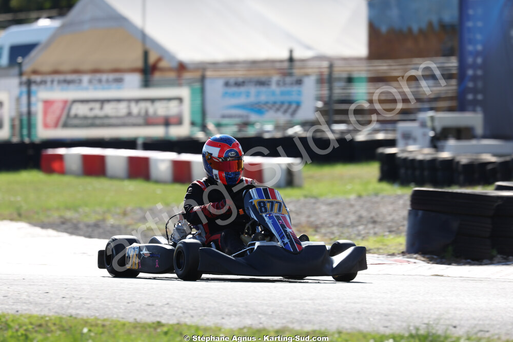 Mathieu FOURNIL — 25/10/2026 : 3ème manche du Challenge Jean-Claude Sanchez à Aigues-Vives 2026 — karting