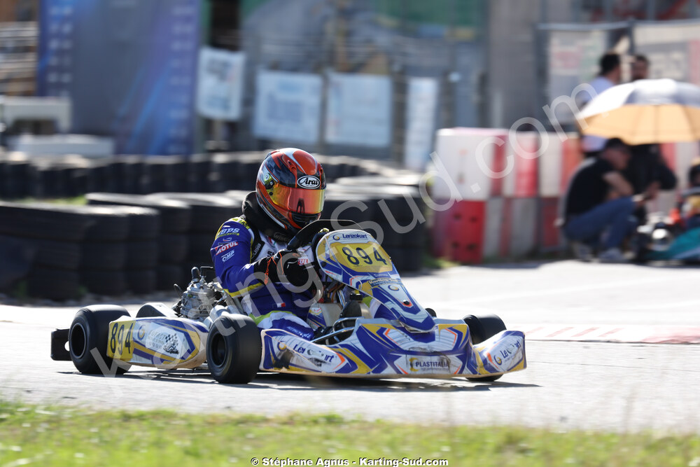 Thomas SUZANNE — 25/10/2026 : 3ème manche du Challenge Jean-Claude Sanchez à Aigues-Vives 2026 — karting