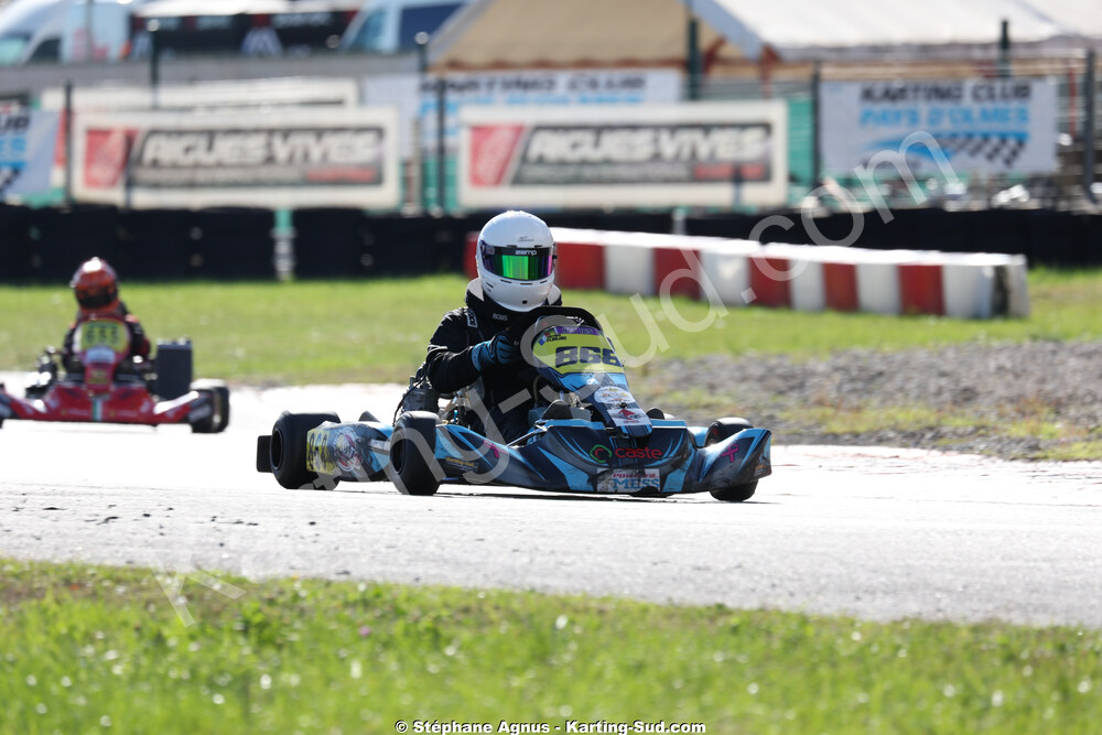 Mathieu FLAUJAC — 25/10/2026 : 3ème manche du Challenge Jean-Claude Sanchez à Aigues-Vives 2026 — karting