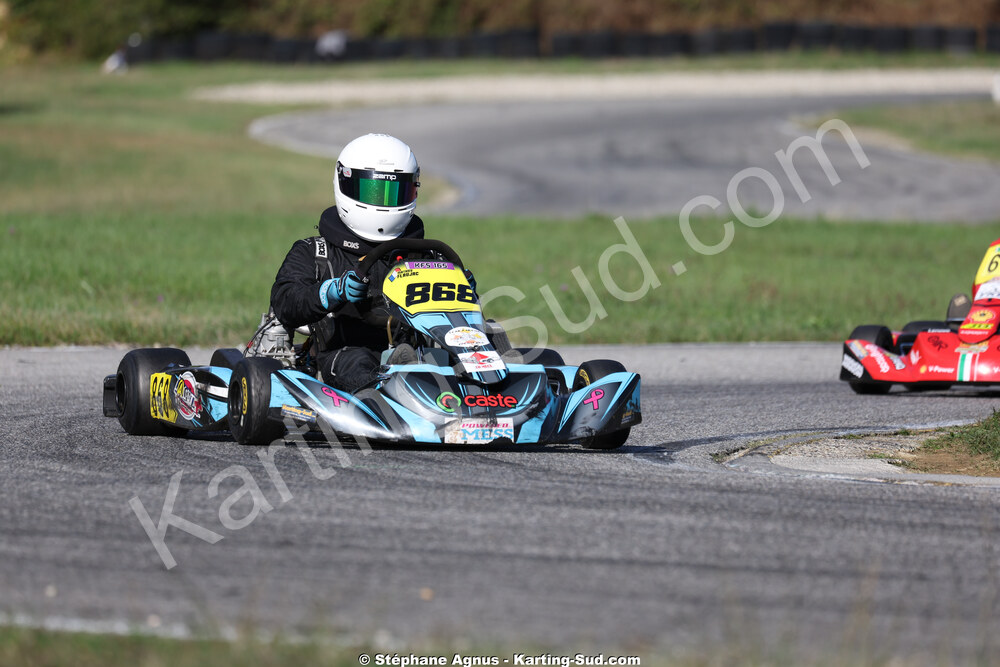Mathieu FLAUJAC — 25/10/2026 : 3ème manche du Challenge Jean-Claude Sanchez à Aigues-Vives 2026 — karting