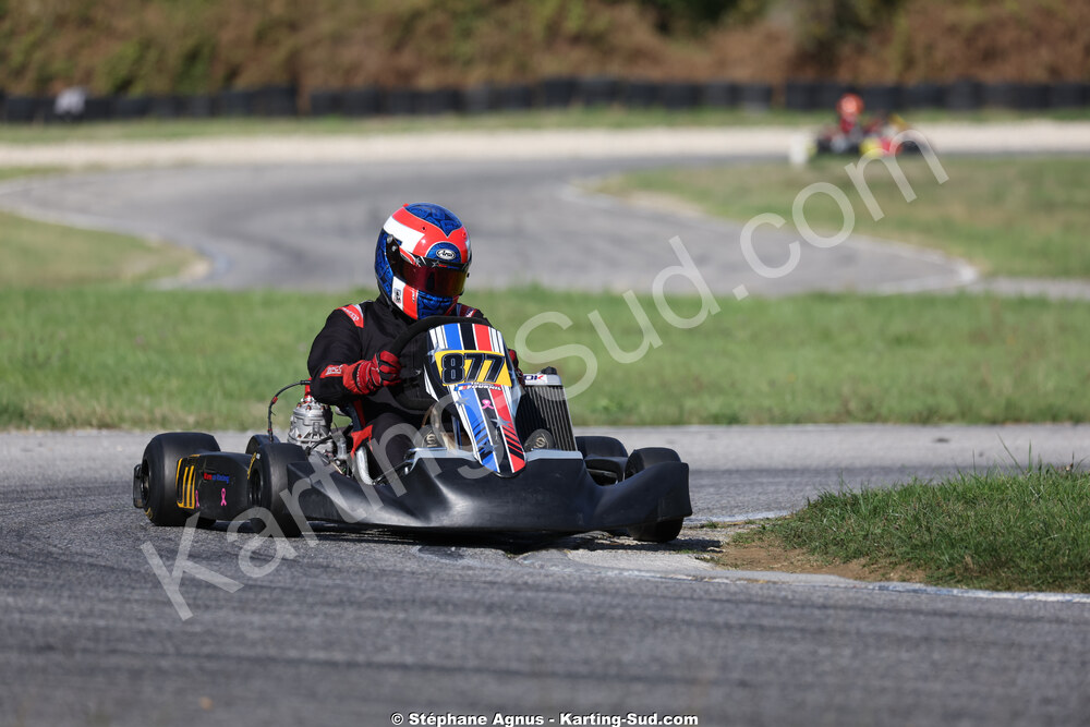 Mathieu FOURNIL — 25/10/2026 : 3ème manche du Challenge Jean-Claude Sanchez à Aigues-Vives 2026 — karting