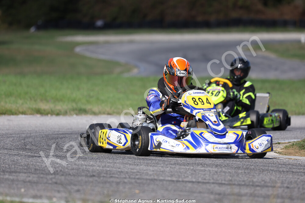 Thomas SUZANNE — 25/10/2026 : 3ème manche du Challenge Jean-Claude Sanchez à Aigues-Vives 2026 — karting