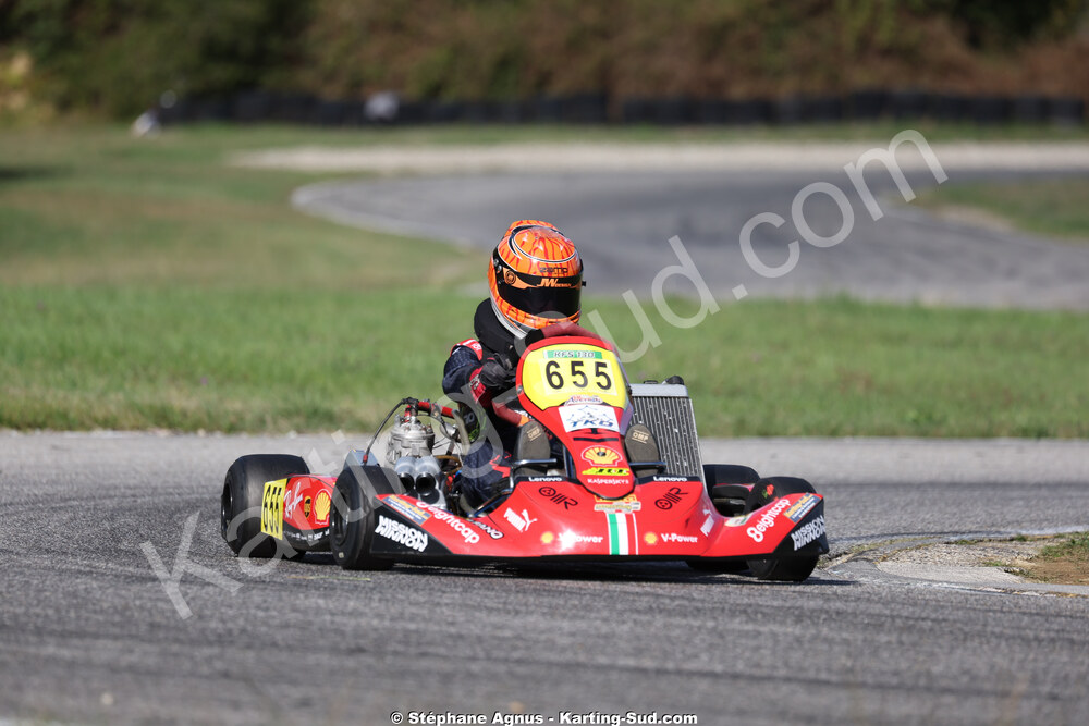 Matheo COURBIERES — 25/10/2026 : 3ème manche du Challenge Jean-Claude Sanchez à Aigues-Vives 2026 — karting