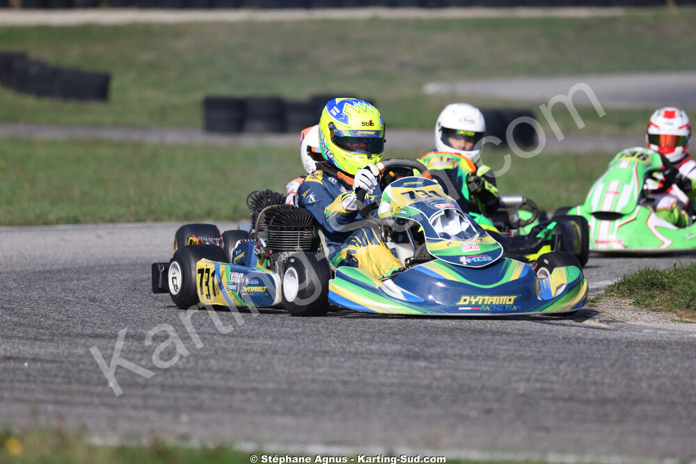 Dayan SERANO — 25/10/2026 : 3ème manche du Challenge Jean-Claude Sanchez à Aigues-Vives 2026 — karting