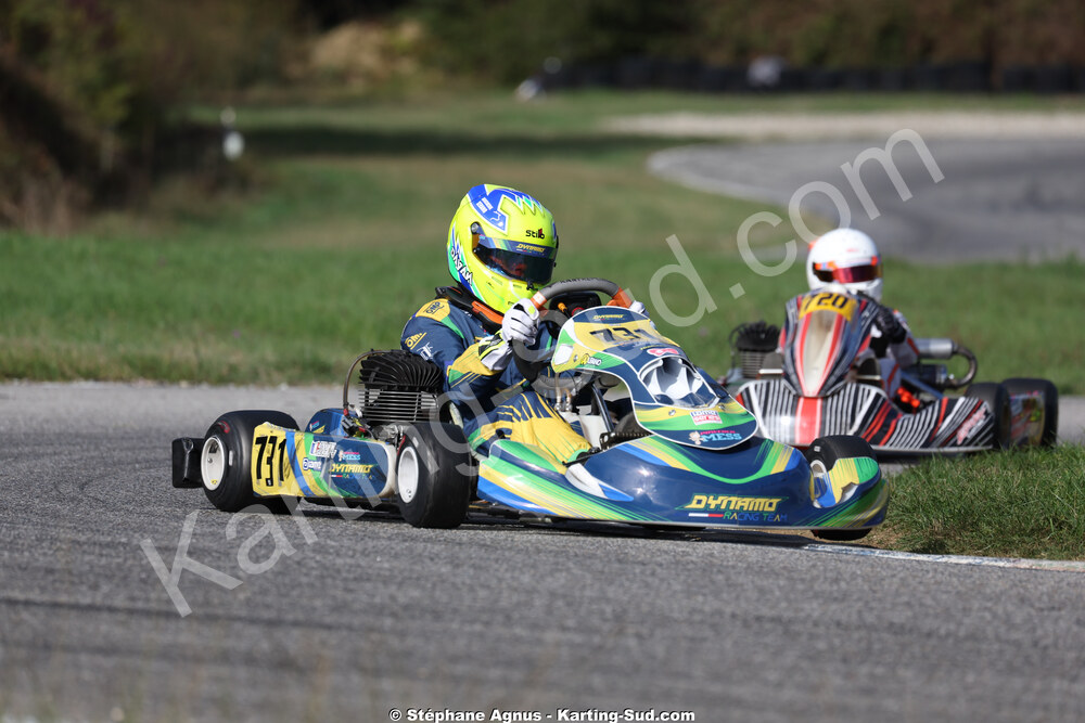 Dayan SERANO — 25/10/2026 : 3ème manche du Challenge Jean-Claude Sanchez à Aigues-Vives 2026 — karting