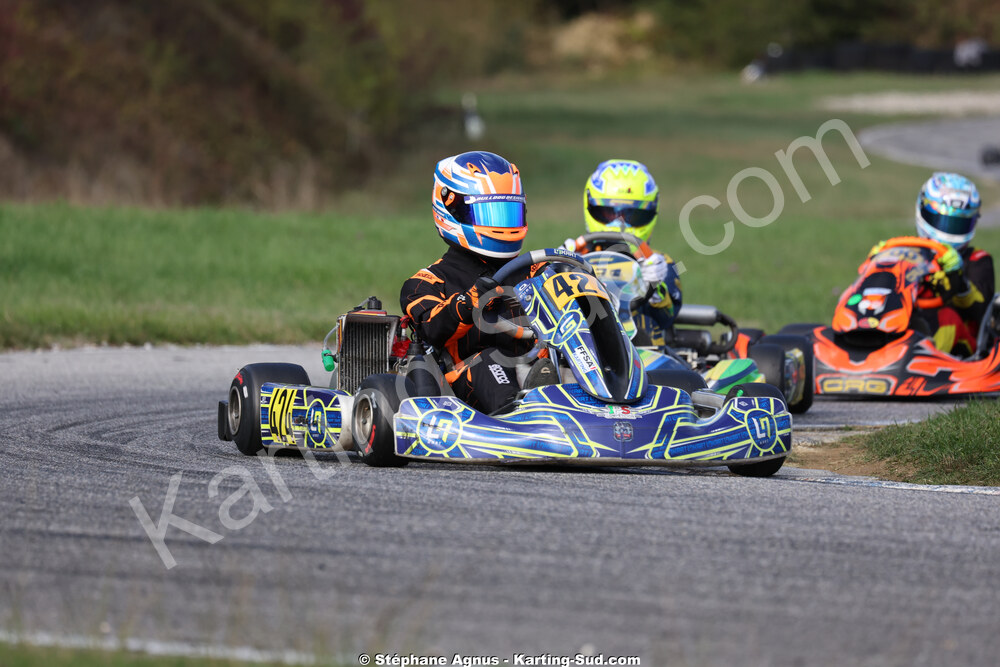 Jules BAQUE — 25/10/2026 : 3ème manche du Challenge Jean-Claude Sanchez à Aigues-Vives 2026 — karting