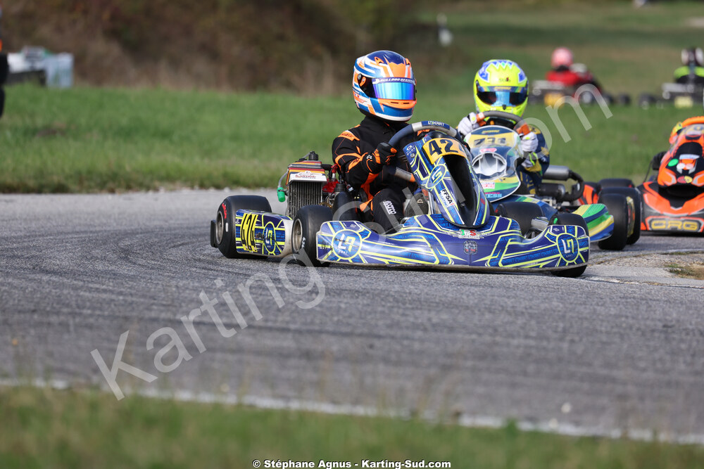 Jules BAQUE — 25/10/2026 : 3ème manche du Challenge Jean-Claude Sanchez à Aigues-Vives 2026 — karting